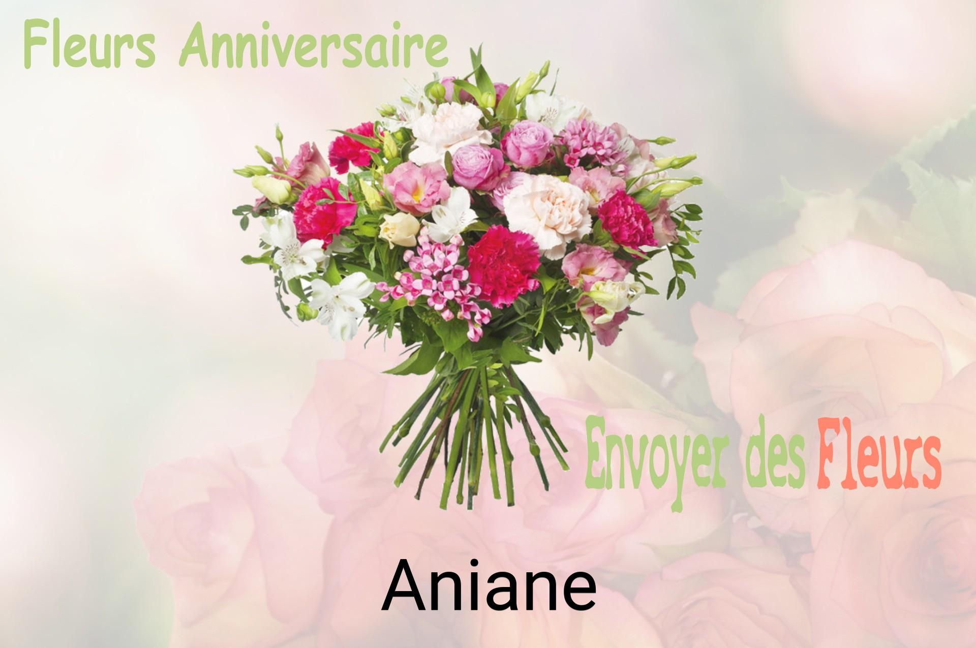Bouquet de fleurs d’anniversaire livré à Aniane